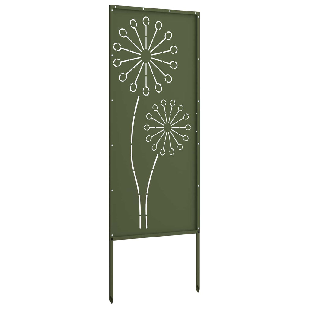 vidaXL Ekran zapewniający prywatność w ogrodzie oliwkowy 50 x 140 cm