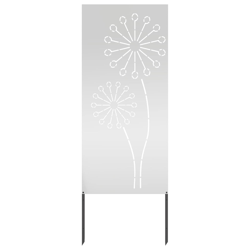 vidaXL Ekran zapewniający prywatność w ogrodzie Srebrny 50 x 140 cm