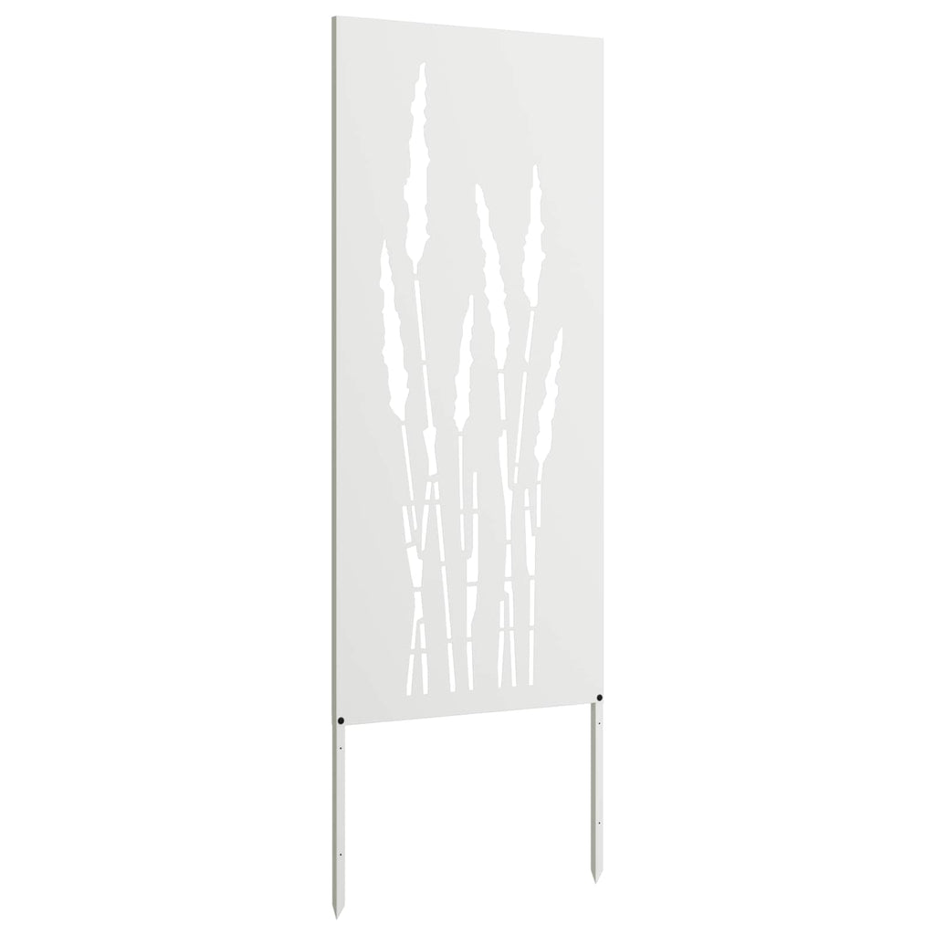 vidaXL Ekran zapewniający prywatność w ogrodzie Biały 50 x 140 cm