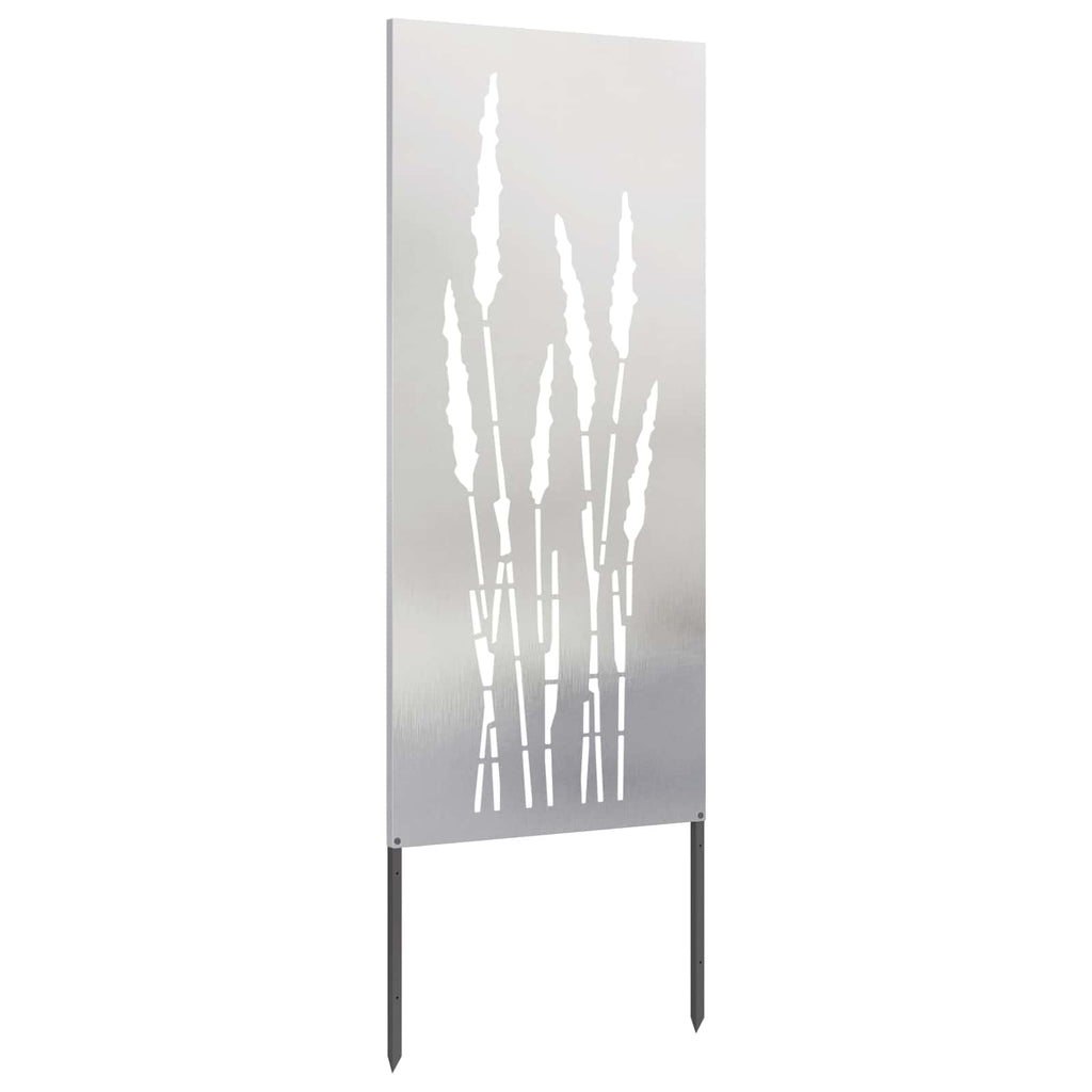 vidaXL Ekran zapewniający prywatność w ogrodzie Srebrny 50 x 140 cm