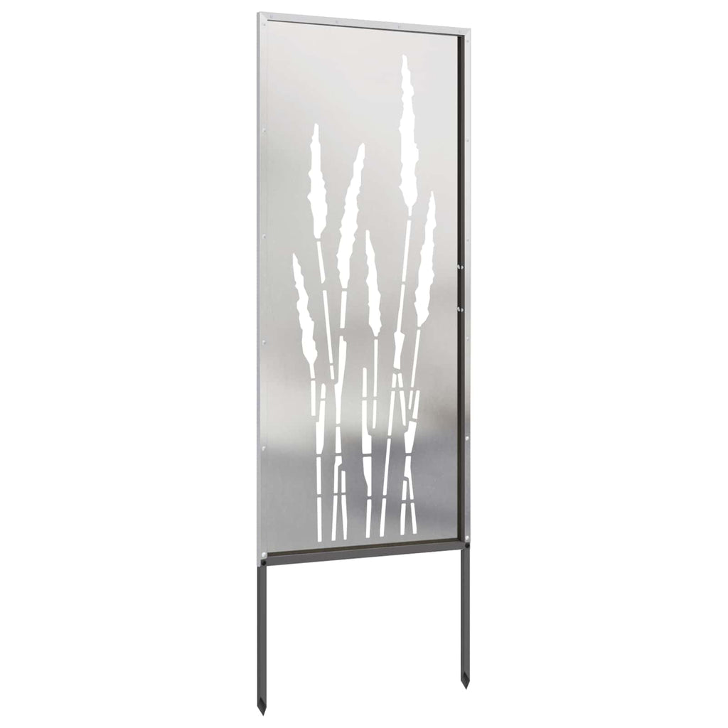 vidaXL Ekran zapewniający prywatność w ogrodzie Srebrny 50 x 140 cm