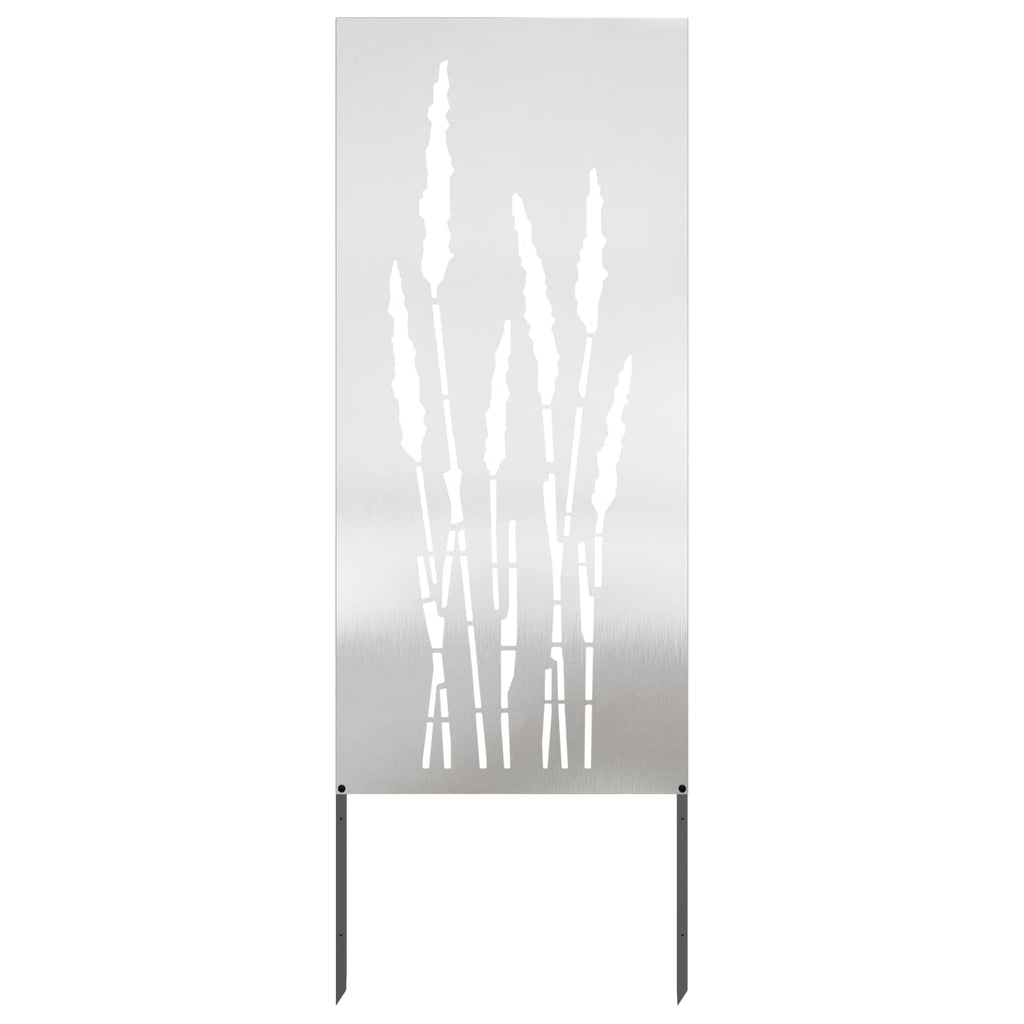 vidaXL Ekran zapewniający prywatność w ogrodzie Srebrny 50 x 140 cm