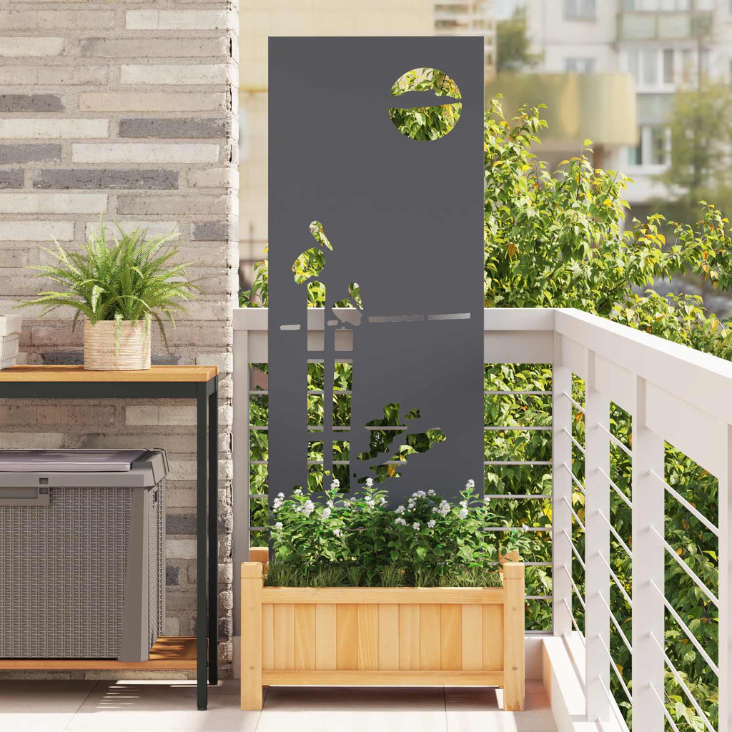 vidaXL Ekran zapewniający prywatność w ogrodzie Antracyt 50 x 140 cm