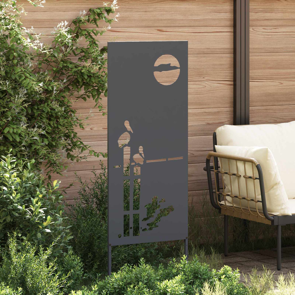 vidaXL Ekran zapewniający prywatność w ogrodzie Antracyt 50 x 140 cm