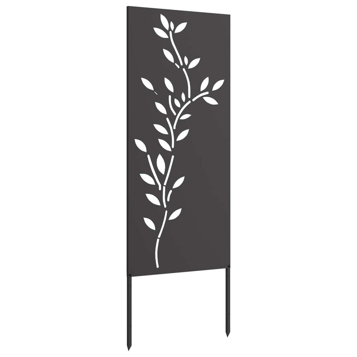 vidaXL Ekran zapewniający prywatność w ogrodzie Czarny 50 x 140 cm