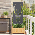 vidaXL Ekran zapewniający prywatność w ogrodzie Antracyt 50 x 140 cm