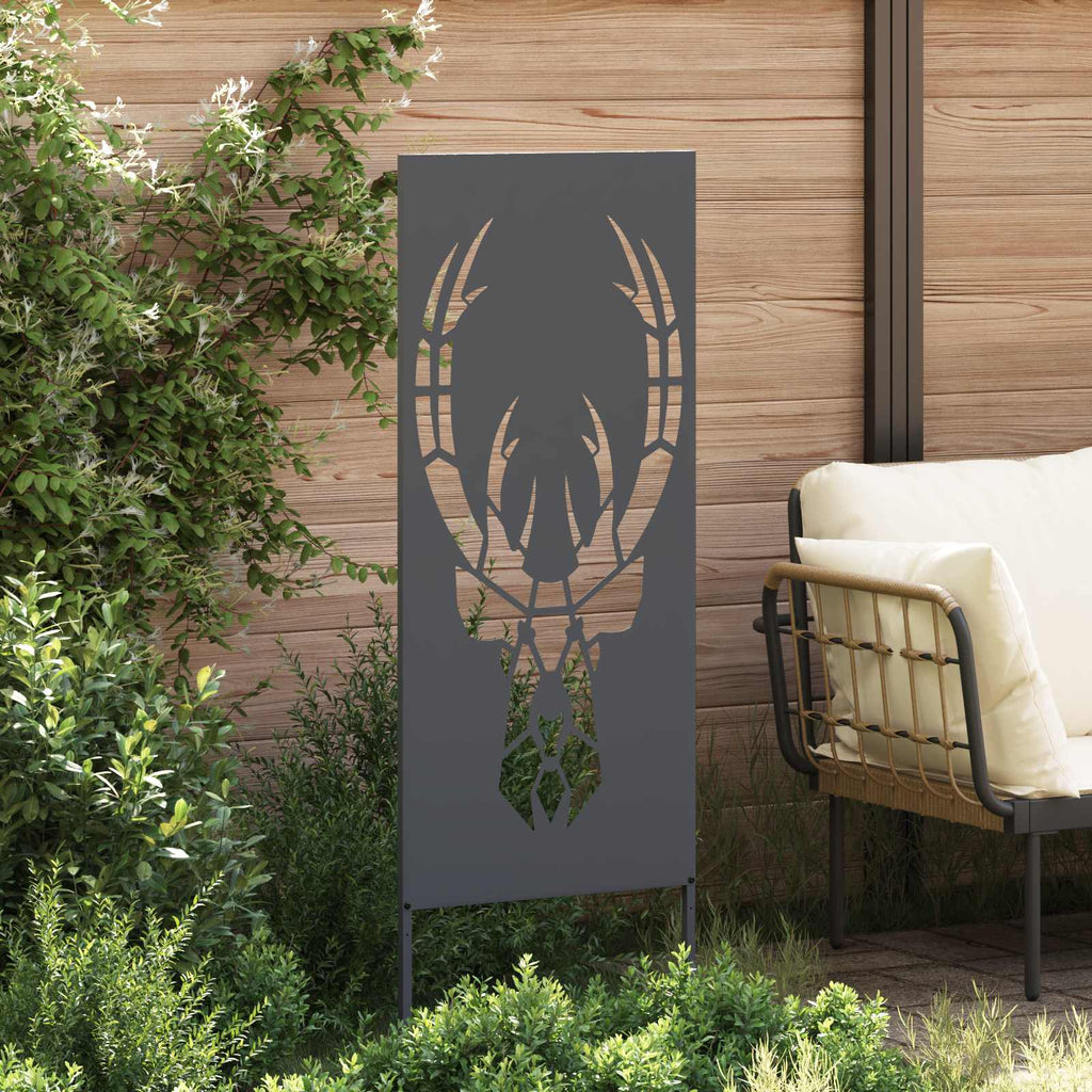 vidaXL Ekran zapewniający prywatność w ogrodzie Antracyt 50 x 140 cm