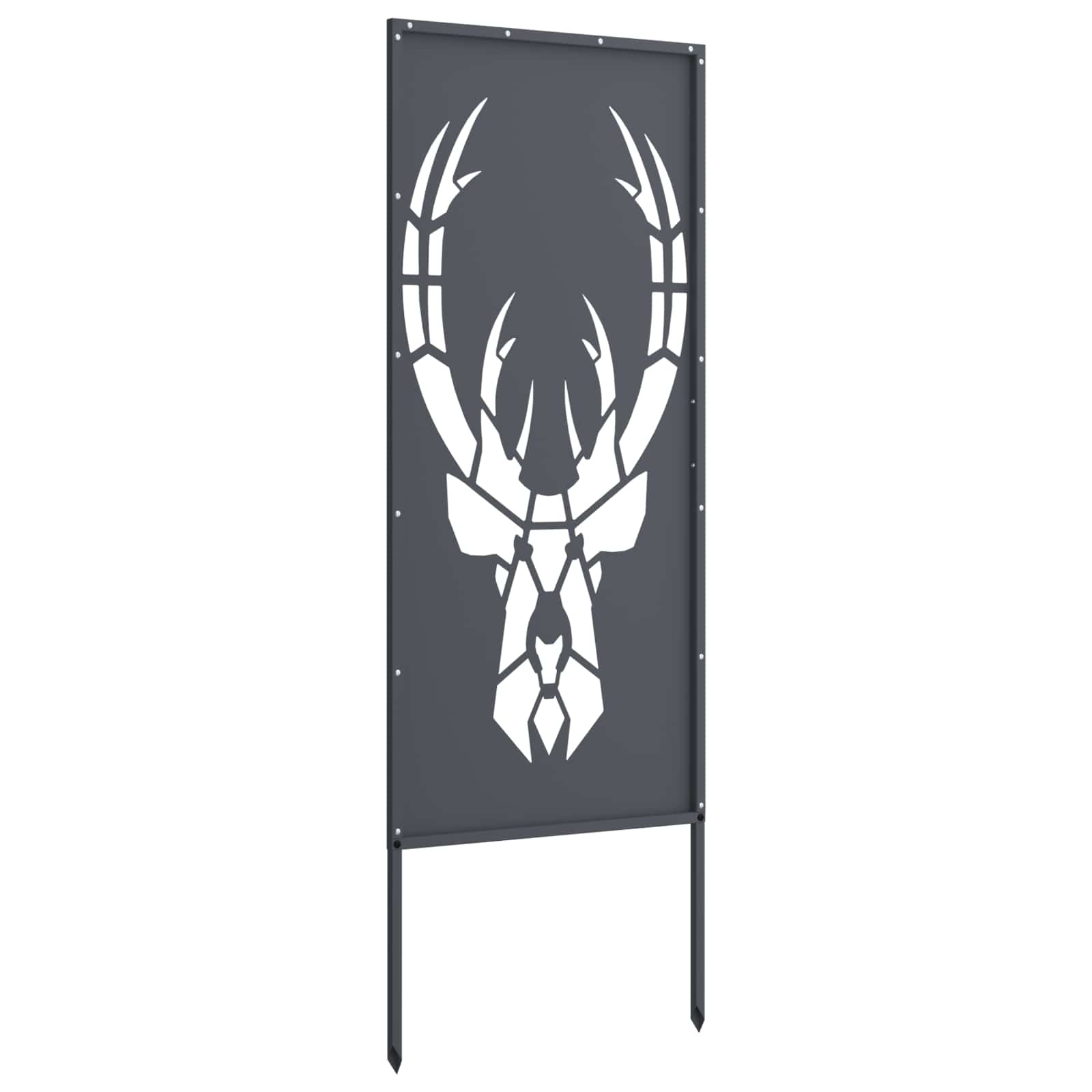 vidaXL Ekran zapewniający prywatność w ogrodzie Antracyt 50 x 140 cm