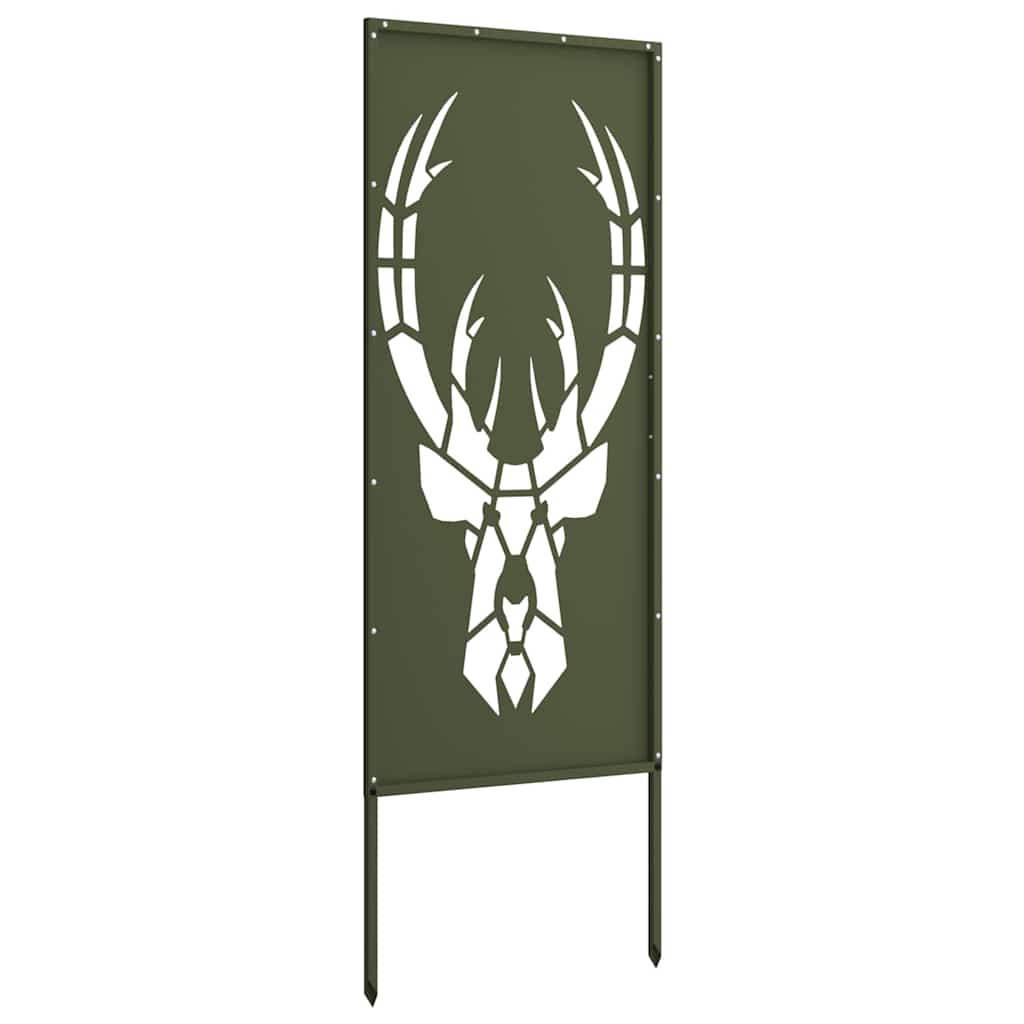 vidaXL Ekran zapewniający prywatność w ogrodzie oliwkowy 50 x 140 cm