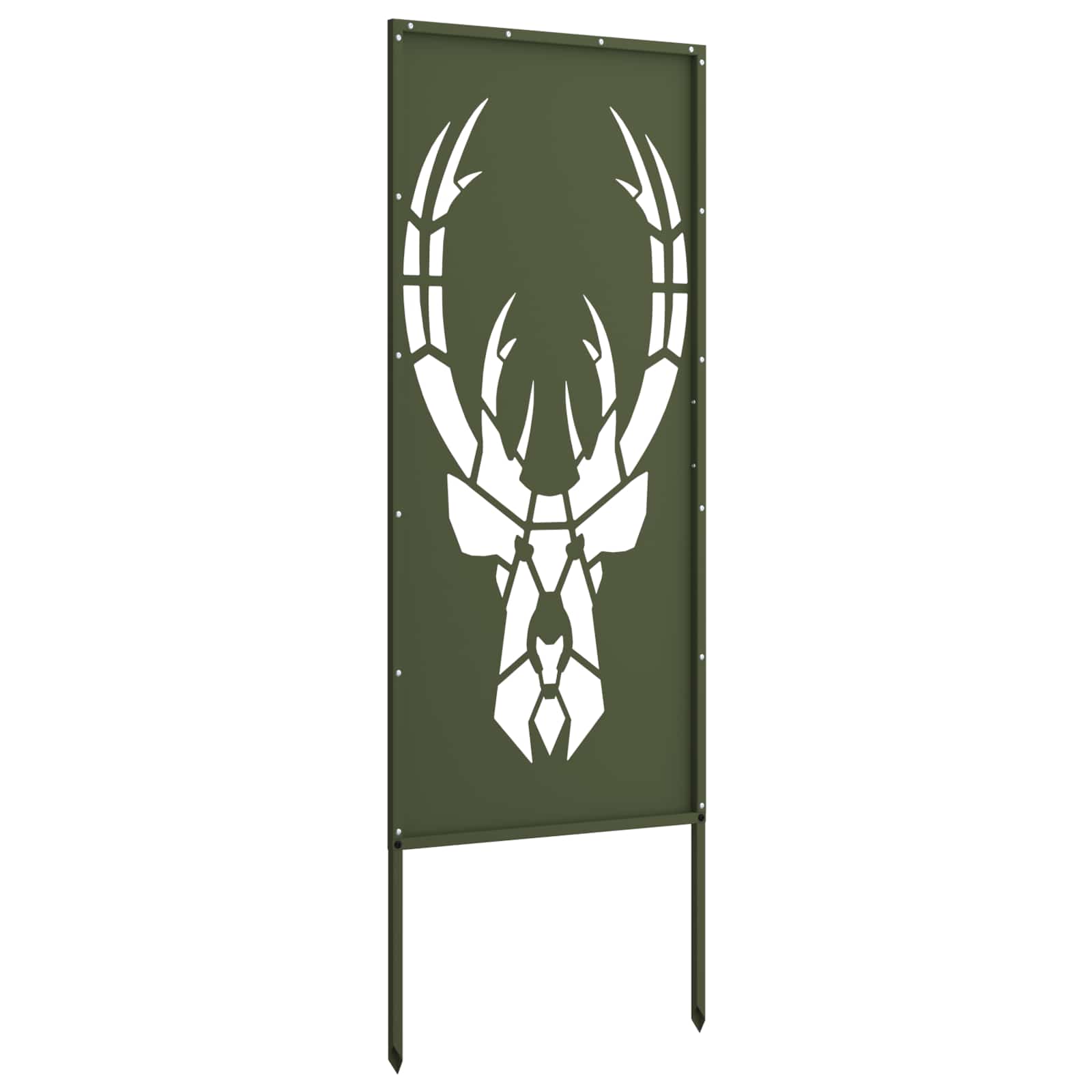 vidaXL Ekran zapewniający prywatność w ogrodzie oliwkowy 50 x 140 cm