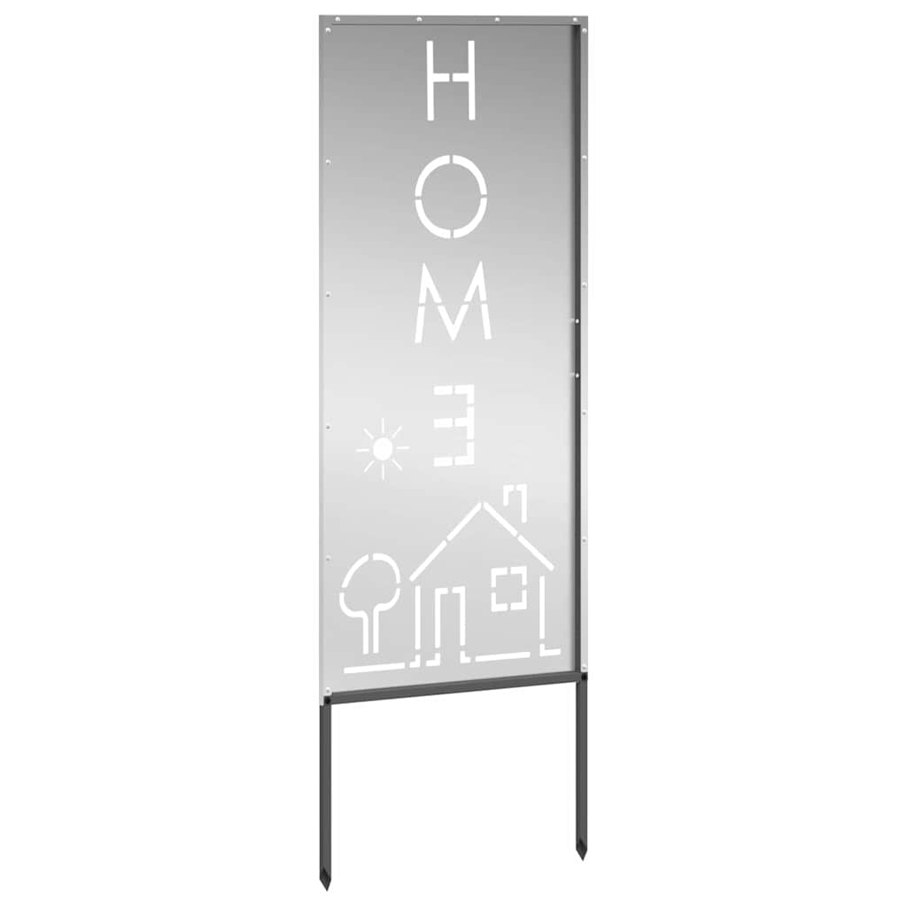 vidaXL Ekran zapewniający prywatność w ogrodzie Srebrny 50 x 140 cm