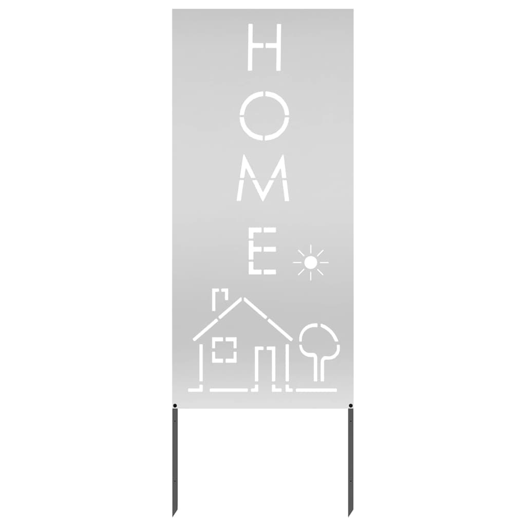 vidaXL Ekran zapewniający prywatność w ogrodzie Srebrny 50 x 140 cm