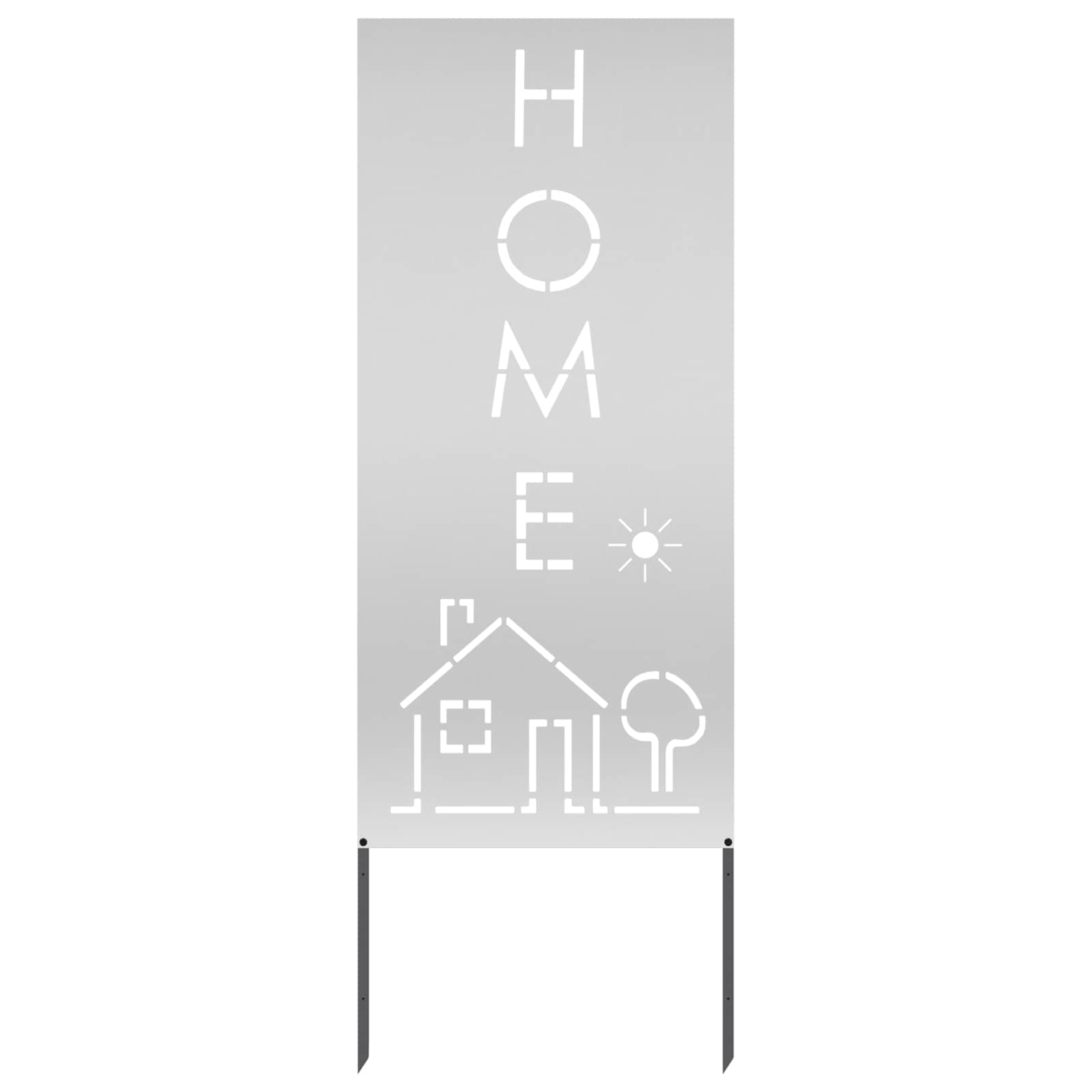 vidaXL Ekran zapewniający prywatność w ogrodzie Srebrny 50 x 140 cm