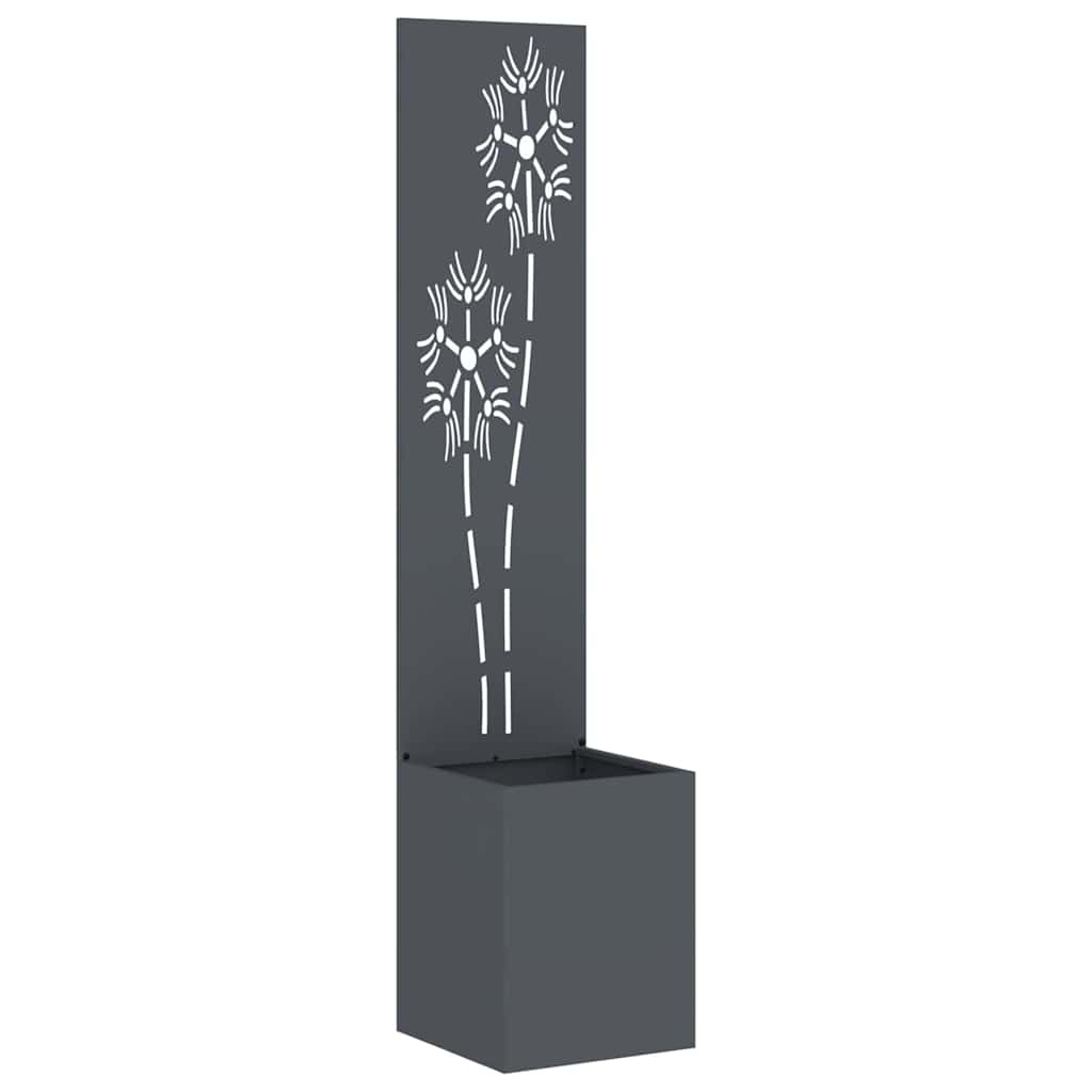 vidaXL Ekran zapewniający prywatność w ogrodzie Antracyt 32 x 150 cm
