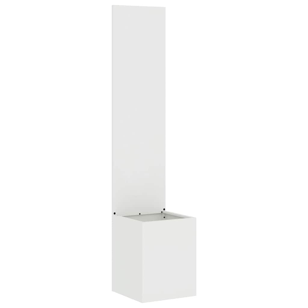vidaXL Ekran zapewniający prywatność w ogrodzie Biały 32 x 150 cm