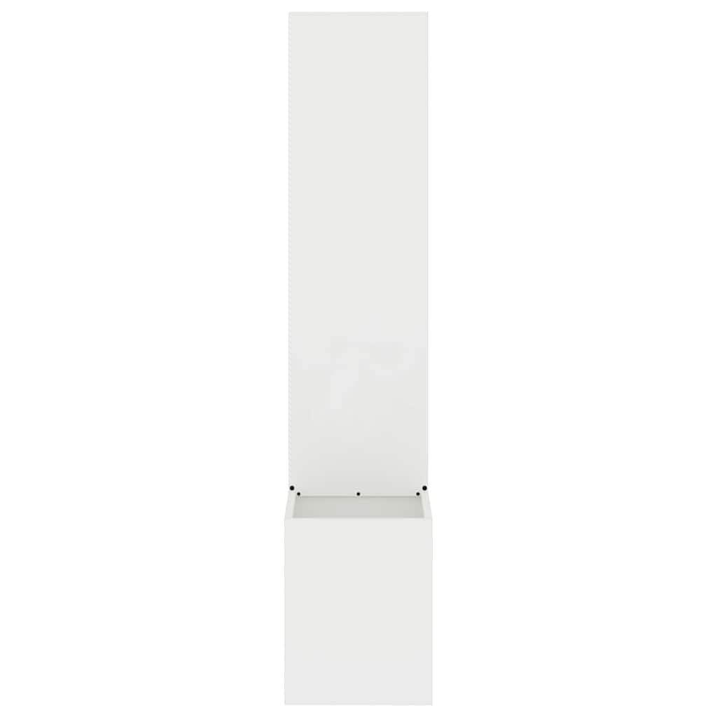 vidaXL Ekran zapewniający prywatność w ogrodzie Biały 32 x 150 cm