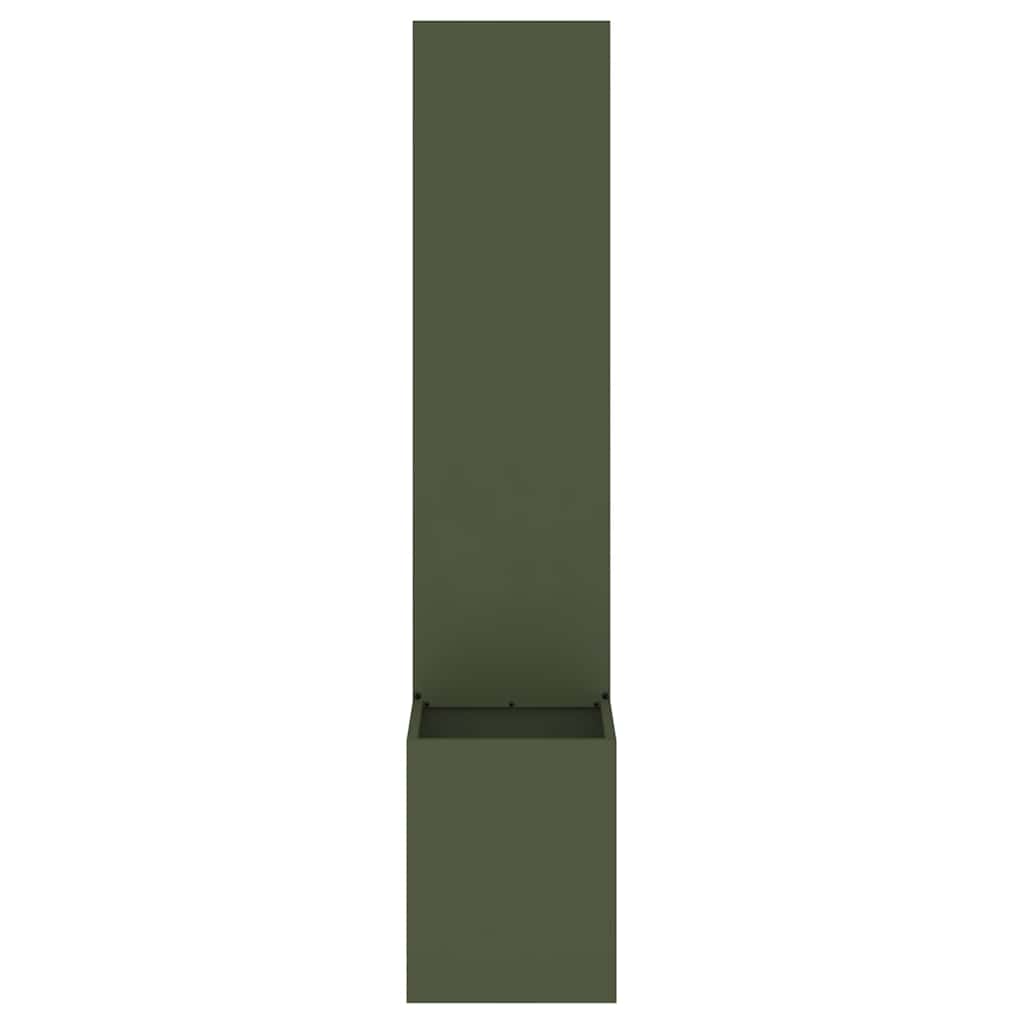 vidaXL Ekran zapewniający prywatność w ogrodzie oliwkowy 32 x 150 cm