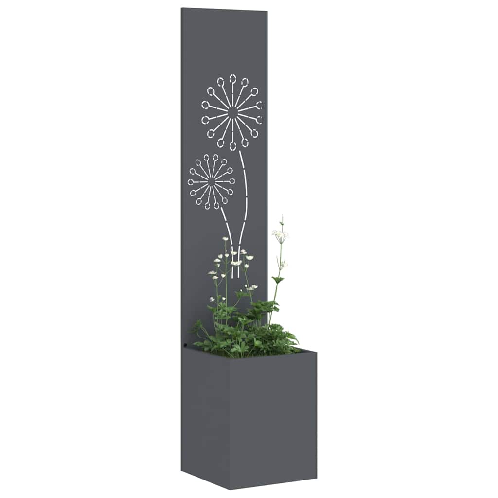 vidaXL Ekran zapewniający prywatność w ogrodzie Antracyt 32 x 150 cm