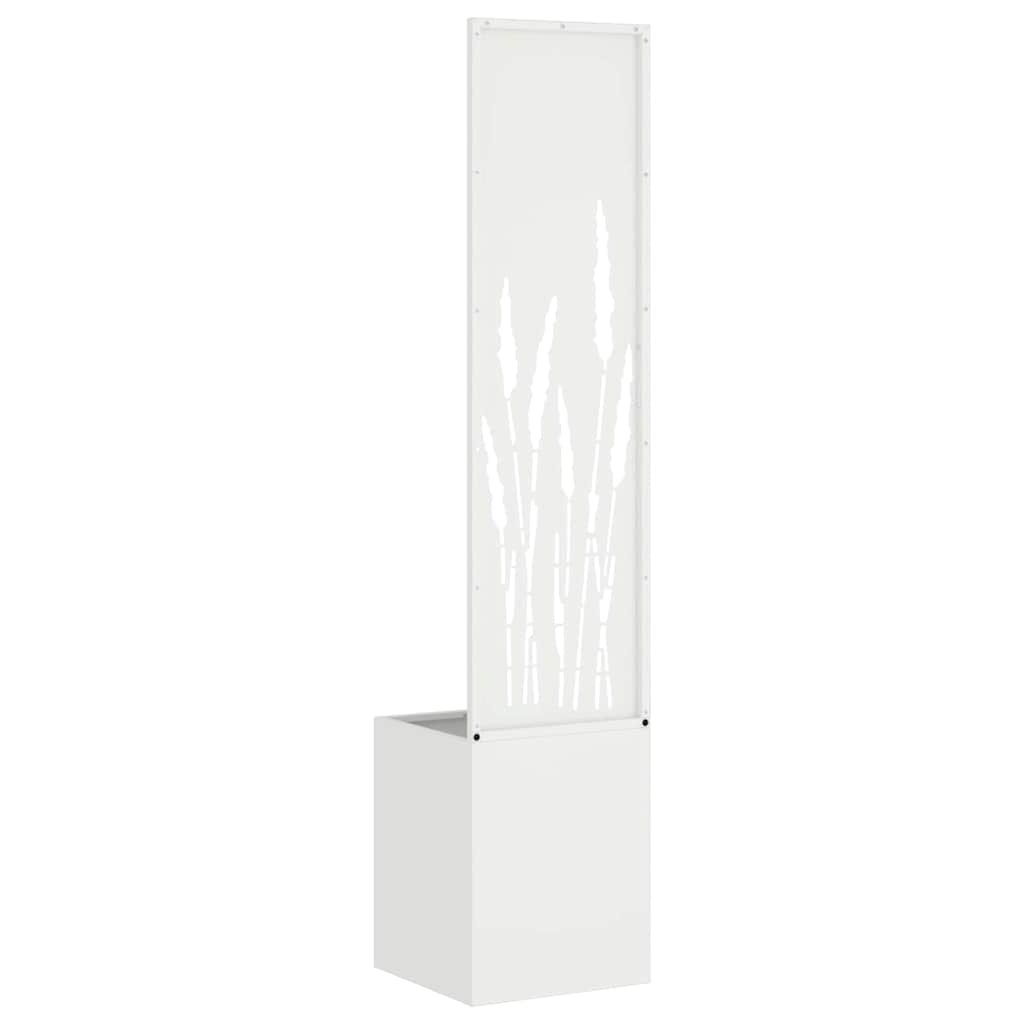 vidaXL Ekran zapewniający prywatność w ogrodzie Biały 32 x 150 cm