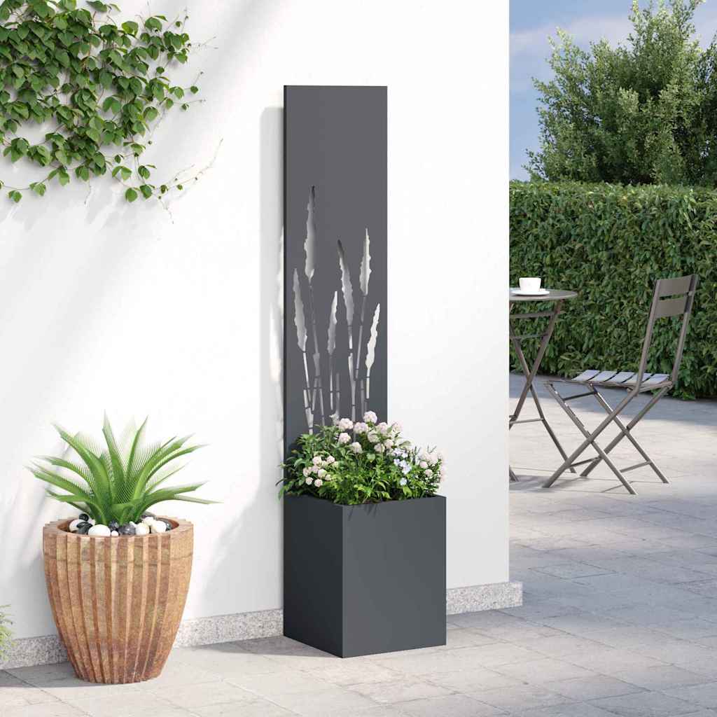 vidaXL Ekran zapewniający prywatność w ogrodzie Antracyt 32 x 150 cm