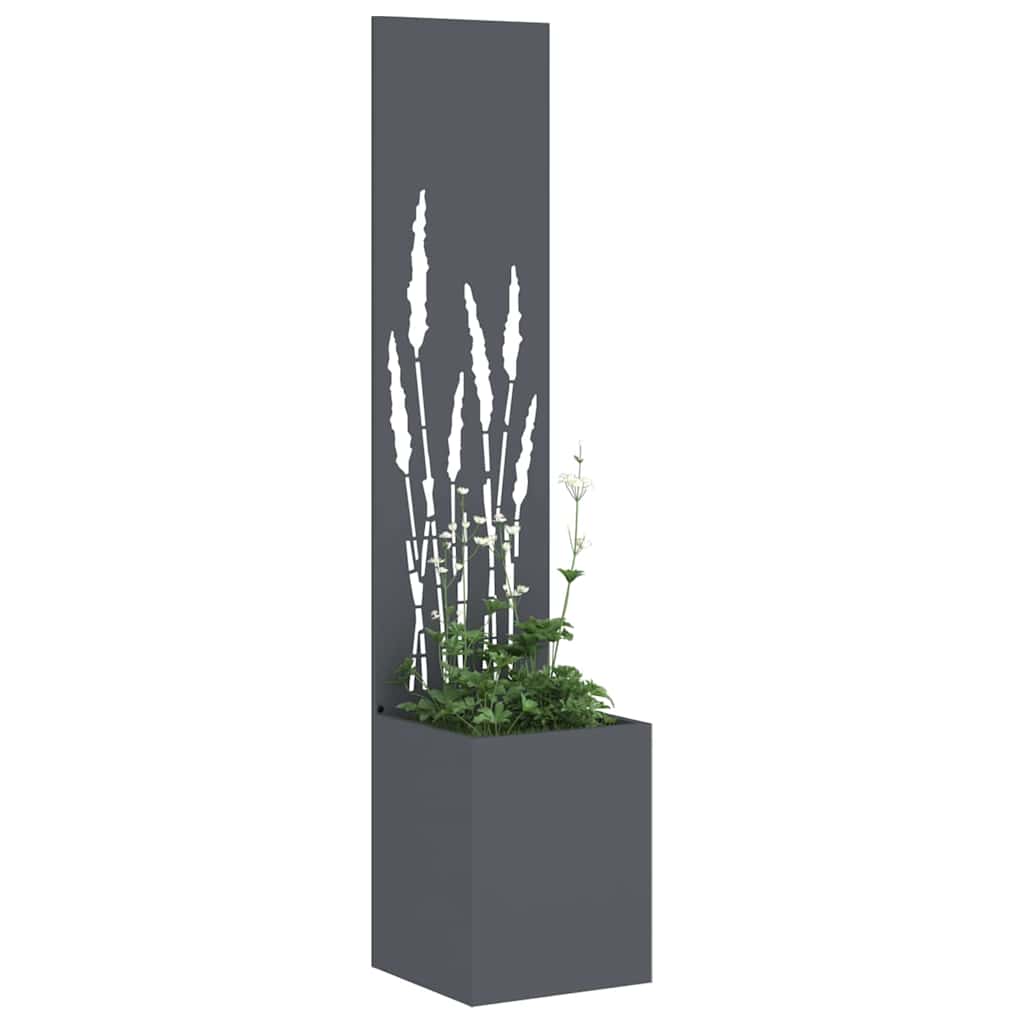 vidaXL Ekran zapewniający prywatność w ogrodzie Antracyt 32 x 150 cm