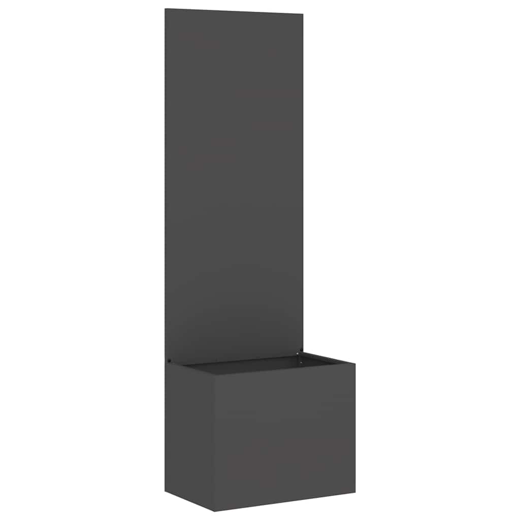 vidaXL Ekran zapewniający prywatność w ogrodzie Czarny 50 x 150 cm