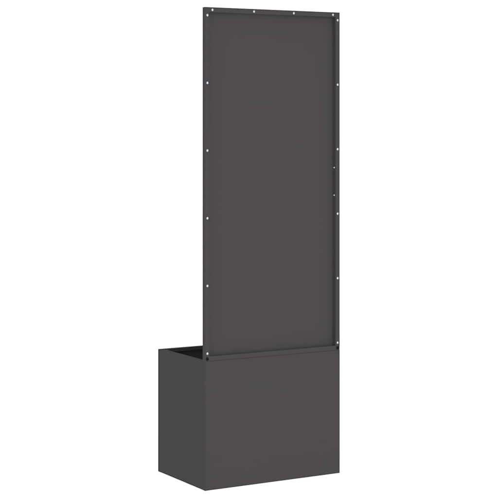 vidaXL Ekran zapewniający prywatność w ogrodzie Czarny 50 x 150 cm