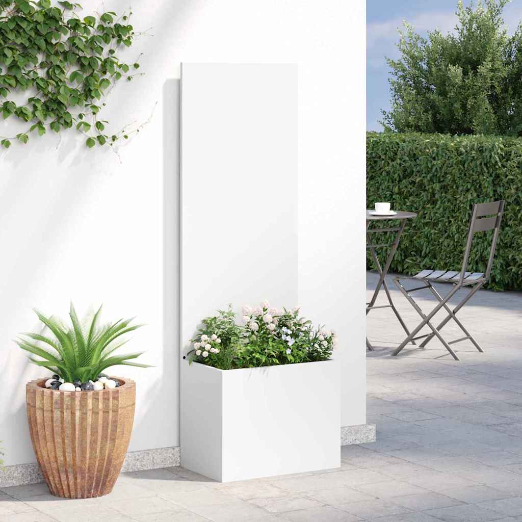 vidaXL Ekran zapewniający prywatność w ogrodzie Biały 50 x 32 x 150 cm