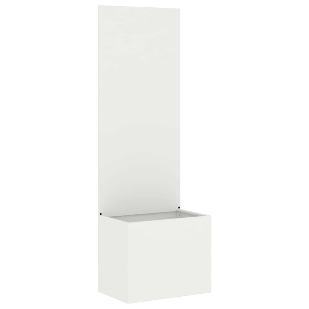 vidaXL Ekran zapewniający prywatność w ogrodzie Biały 50 x 32 x 150 cm