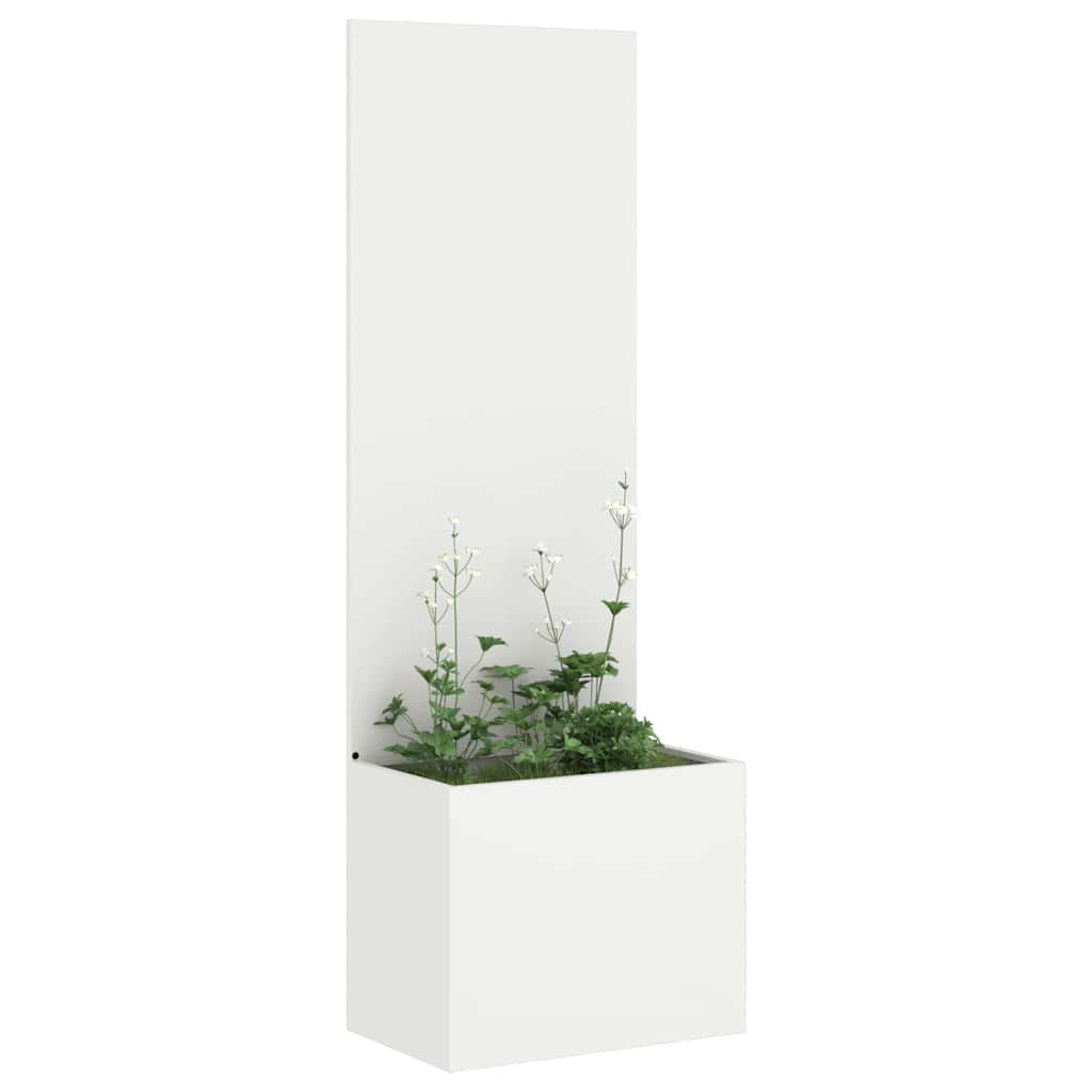 vidaXL Ekran zapewniający prywatność w ogrodzie Biały 50 x 32 x 150 cm