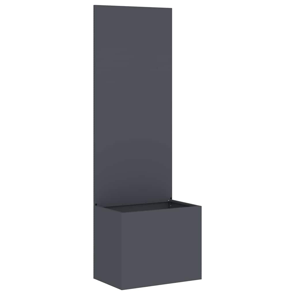 vidaXL Ekran zapewniający prywatność w ogrodzie Antracyt 50 x 150 cm