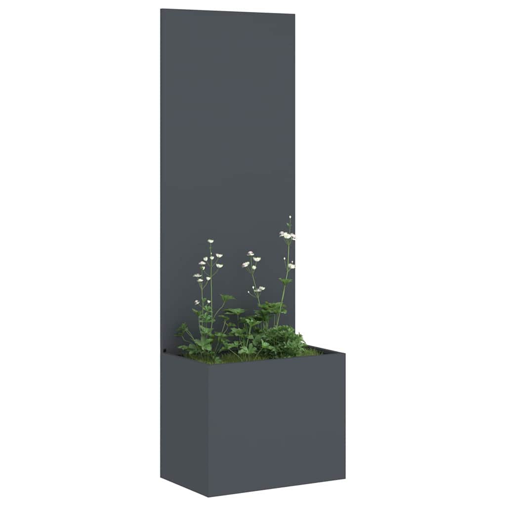vidaXL Ekran zapewniający prywatność w ogrodzie Antracyt 50 x 150 cm