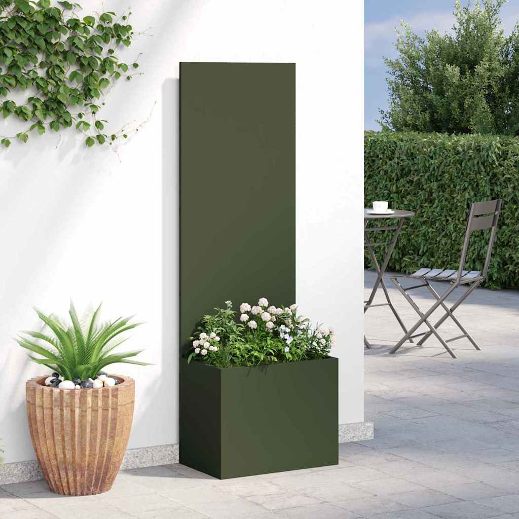 vidaXL Ekran zapewniający prywatność w ogrodzie oliwkowy 50 x 150 cm