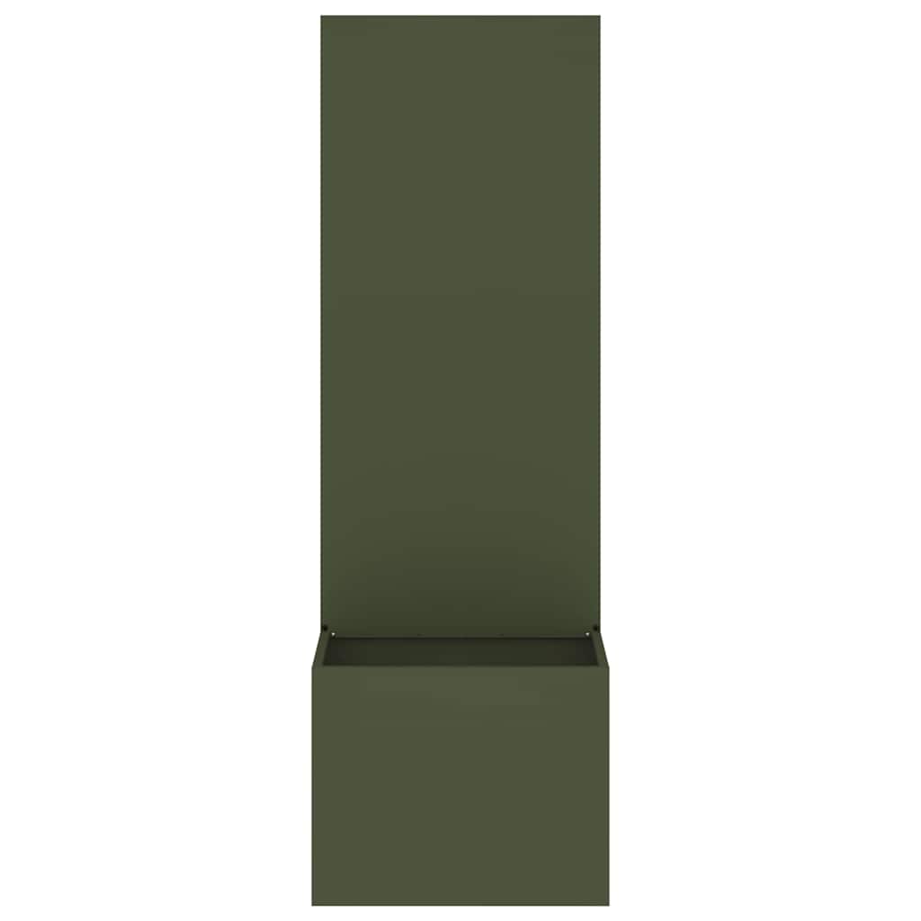 vidaXL Ekran zapewniający prywatność w ogrodzie oliwkowy 50 x 150 cm