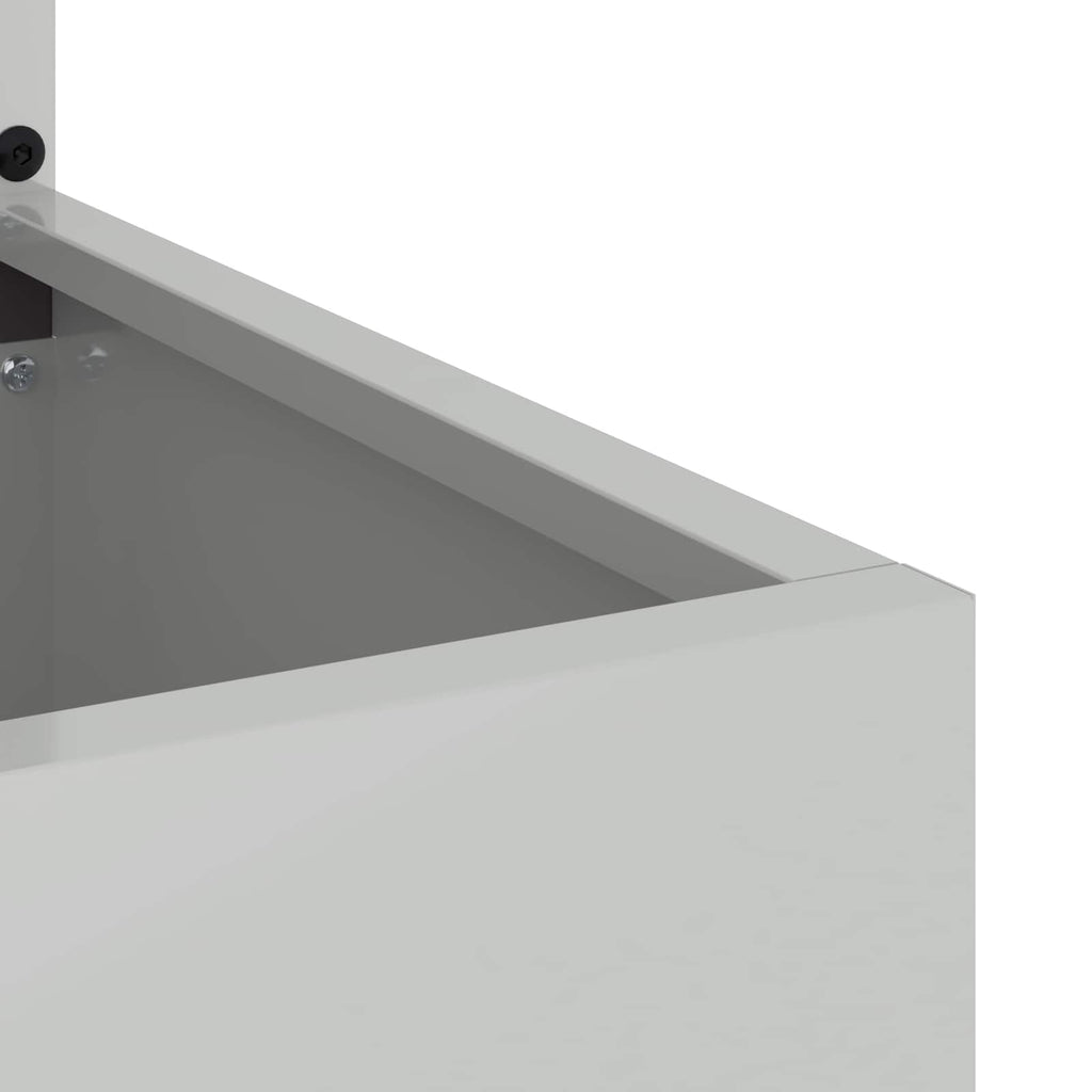 vidaXL Ekran zapewniający prywatność w ogrodzie Srebrny 50 x 150 cm
