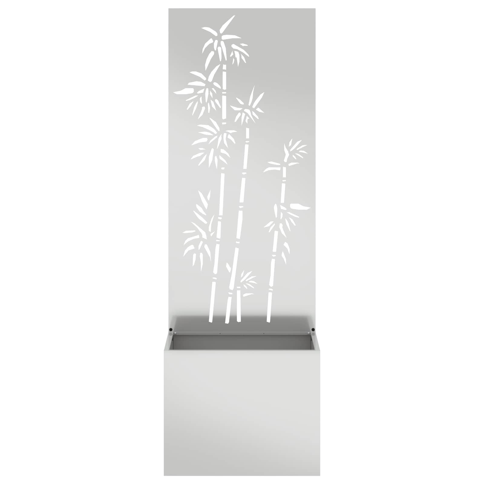 vidaXL Ekran zapewniający prywatność w ogrodzie Srebrny 50 x 150 cm