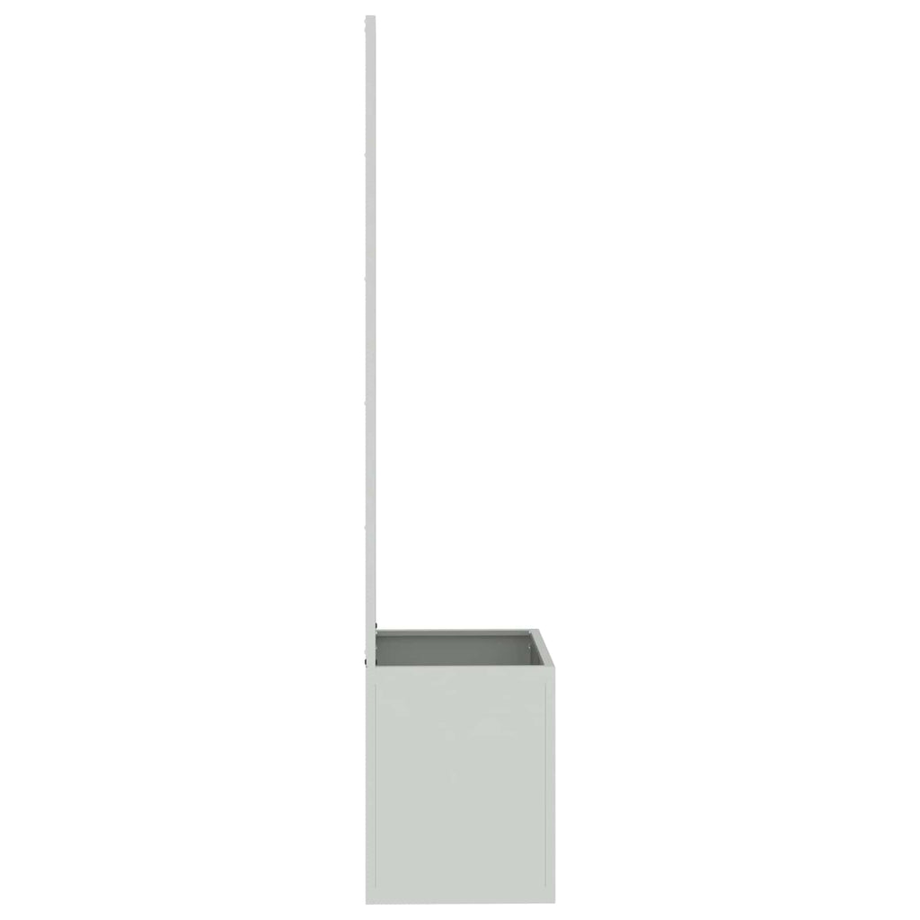 vidaXL Ekran zapewniający prywatność w ogrodzie Srebrny 50 x 150 cm
