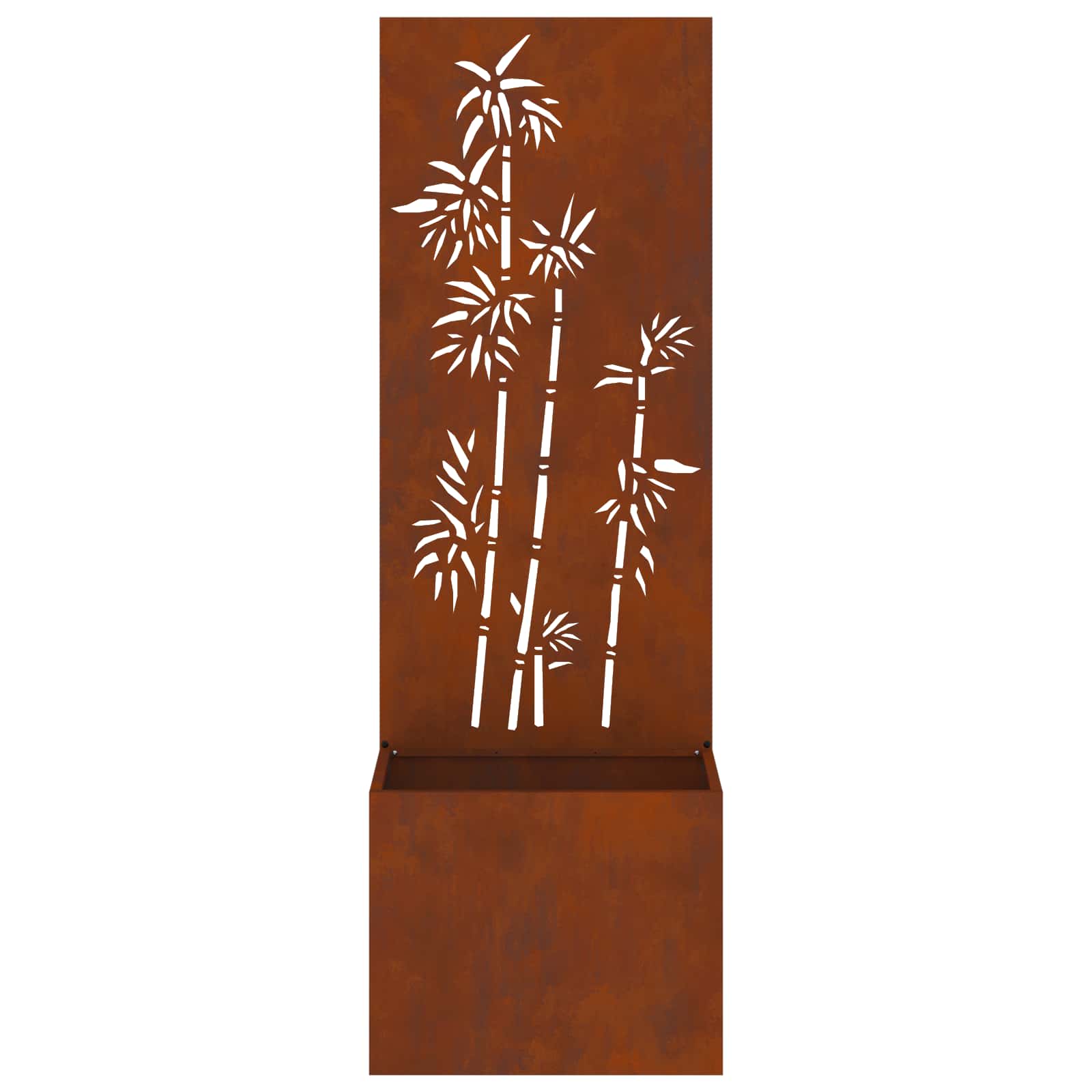 vidaXL Ekran zapewniający prywatność w ogrodzie Rdzawy 50 x 150 cm
