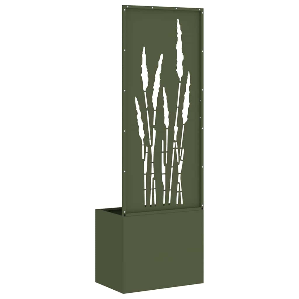 vidaXL Ekran zapewniający prywatność w ogrodzie oliwkowy 50 x 150 cm