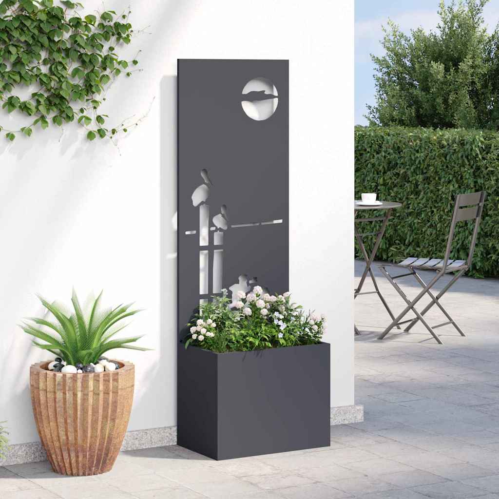 vidaXL Ekran zapewniający prywatność w ogrodzie Antracyt 50 x 150 cm