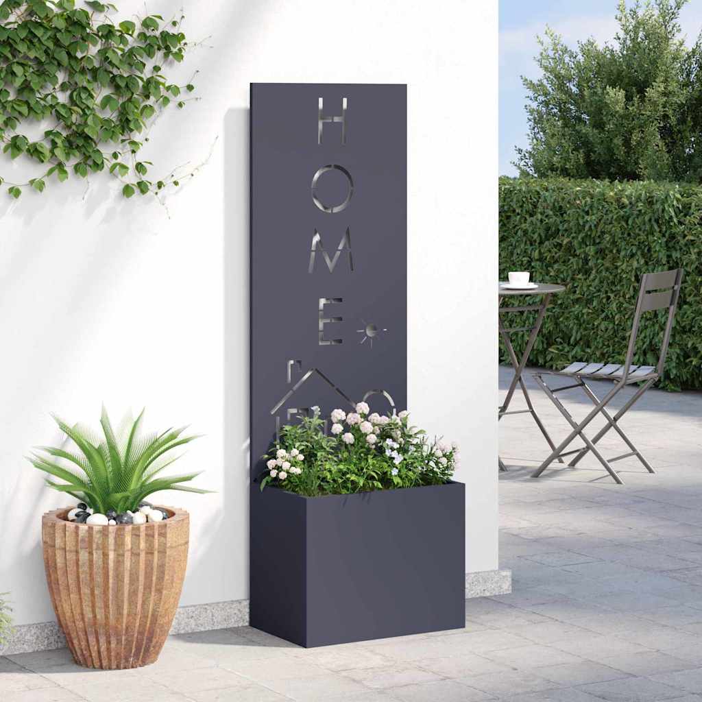 vidaXL Ekran zapewniający prywatność w ogrodzie Antracyt 50 x 150 cm