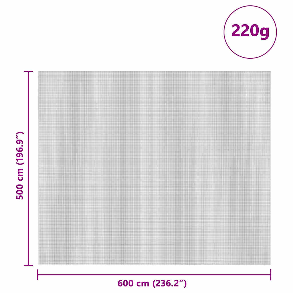 vidaXL Pokrywa na silos Zielony 6 x 5 m HDPE