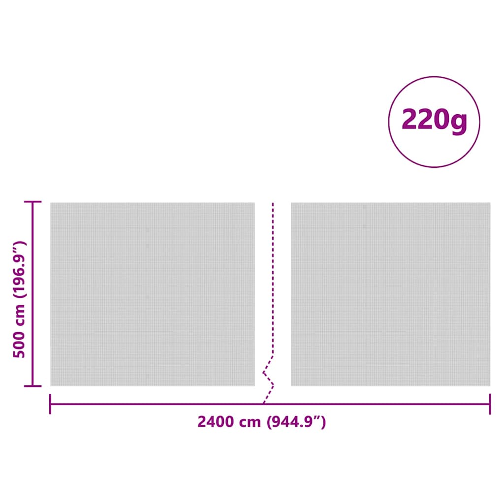 vidaXL Pokrywa na silos Zielony 24 x 5 m HDPE
