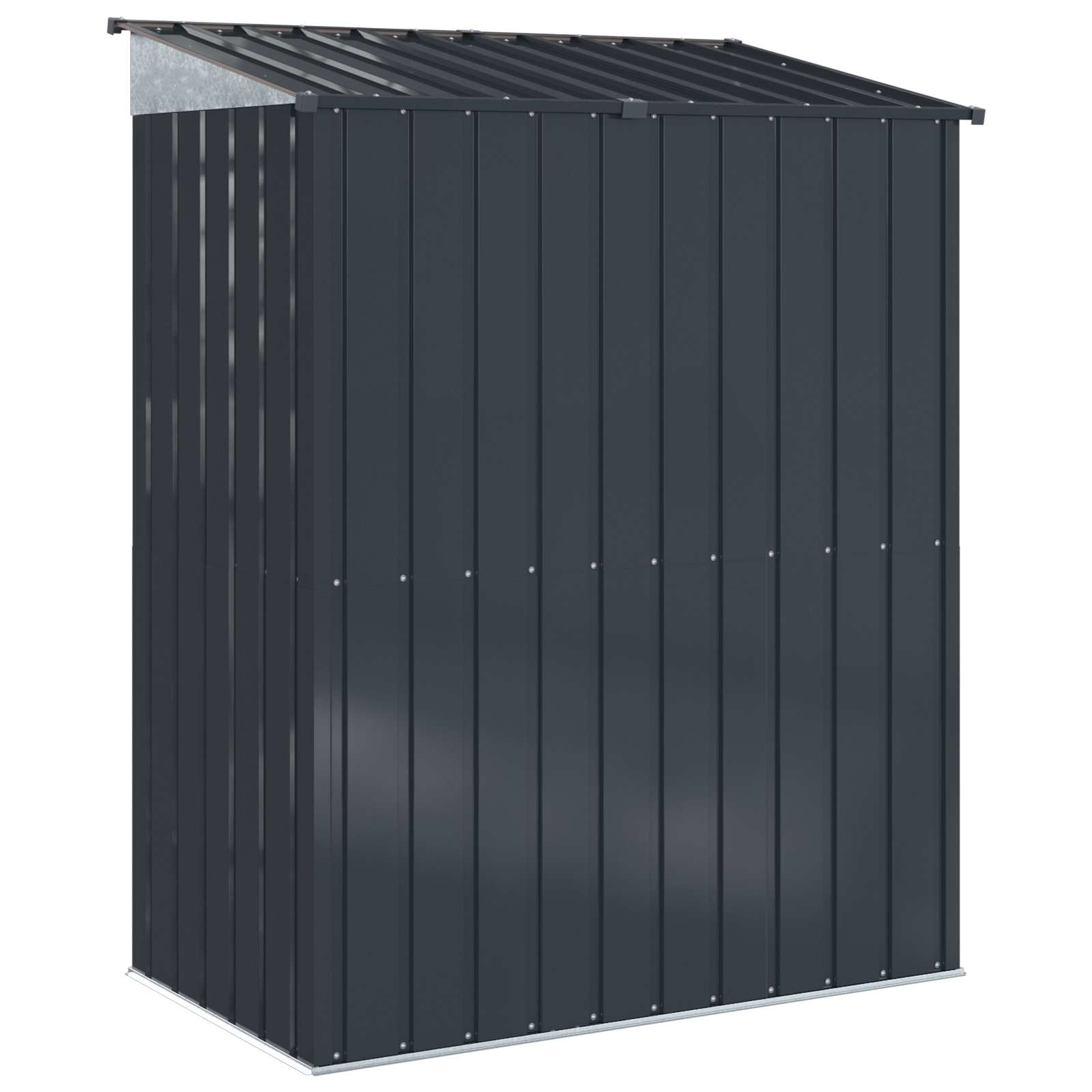 vidaXL Schowki ogrodowe Antracyt 137 x 81 x 180 cm Metal