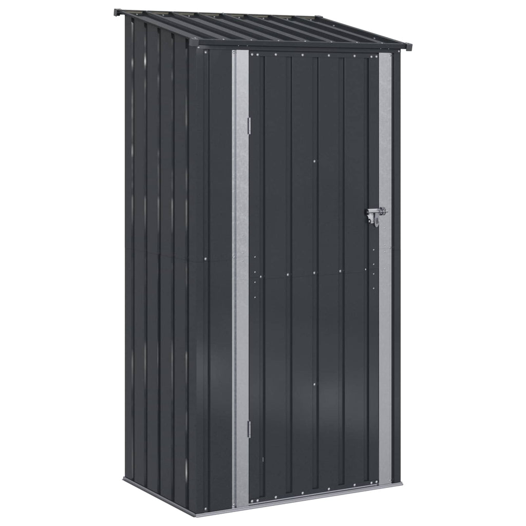 vidaXL Schowki ogrodowe Antracyt 103 x 74 x 200 cm Metal