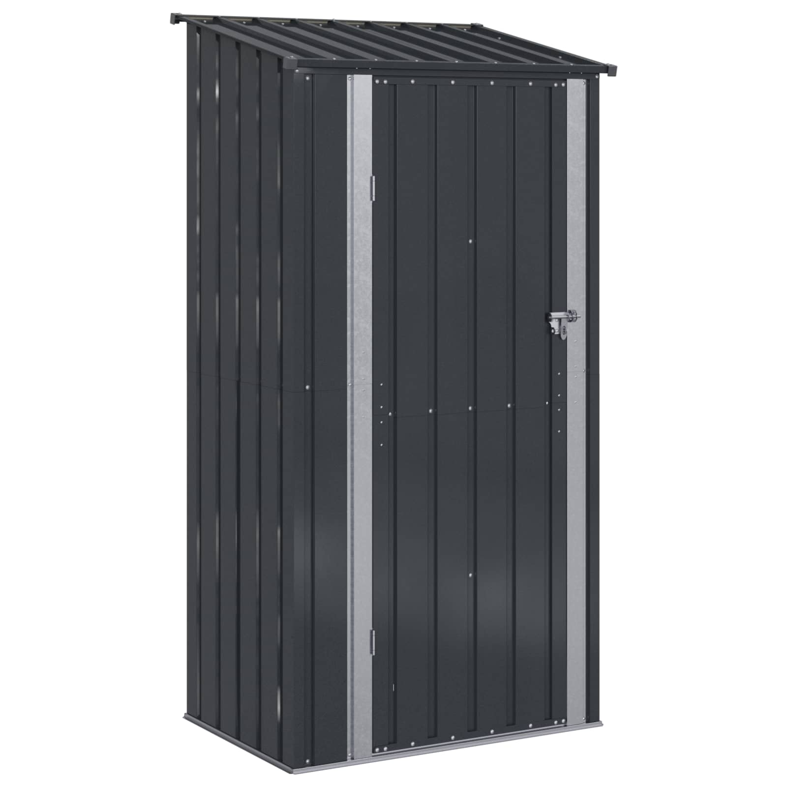 vidaXL Schowki ogrodowe Antracyt 103 x 74 x 200 cm Metal