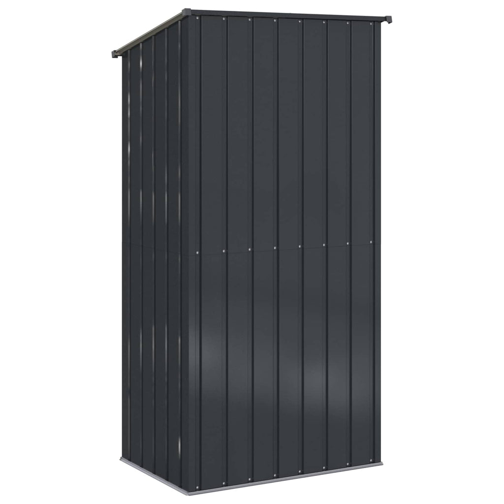 vidaXL Schowki ogrodowe Antracyt 103 x 74 x 200 cm Metal
