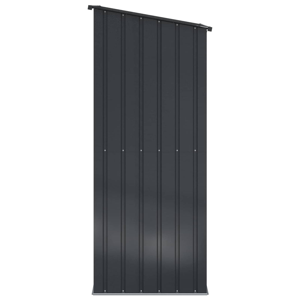 vidaXL Schowki ogrodowe Antracyt 103 x 86 x 200 cm Metal