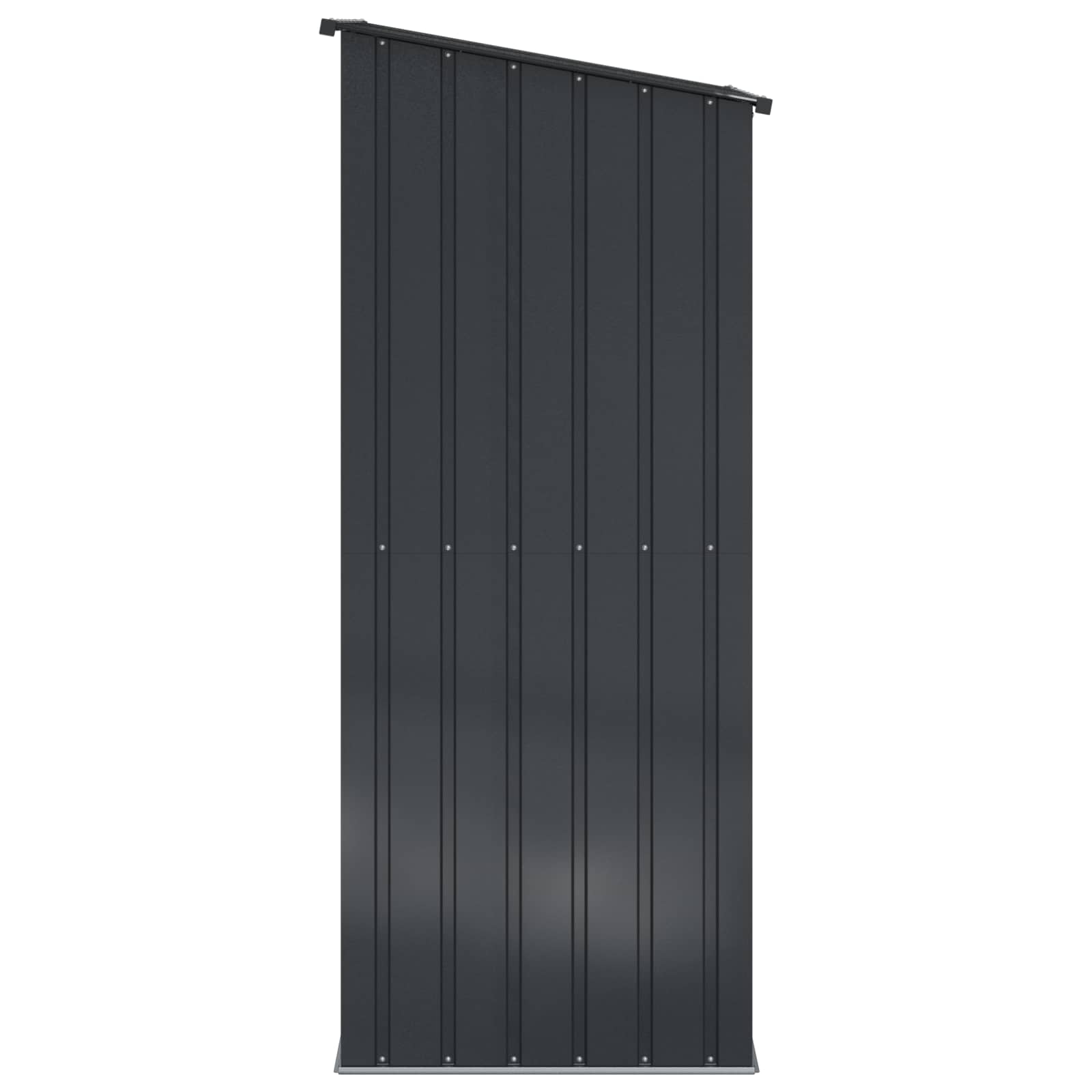 vidaXL Schowki ogrodowe Antracyt 103 x 86 x 200 cm Metal