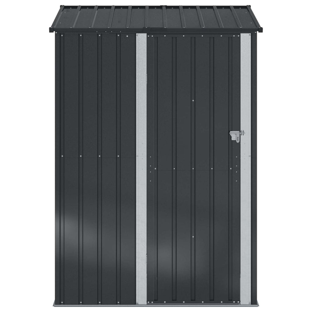 vidaXL Schowki ogrodowe Antracyt 140,5 x 74 x 200 cm Metal